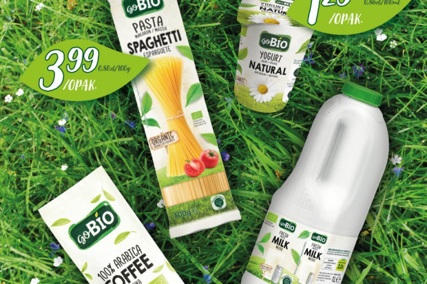 fot. materiały prasowe Biedronka wprowadza produkty ekologiczne pod marką własną goBio