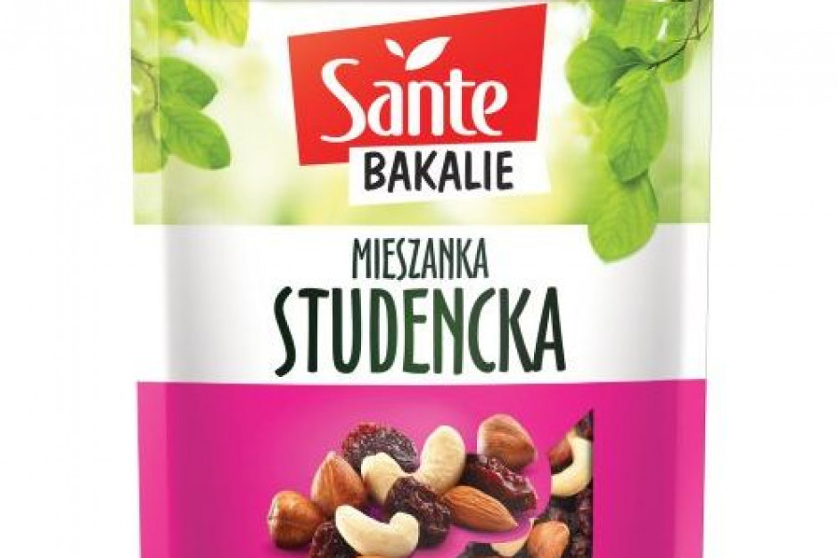 fot. materiały prasowe Sante: Trend prozdrowotny wpływa na wzrost popytu na bakalie
