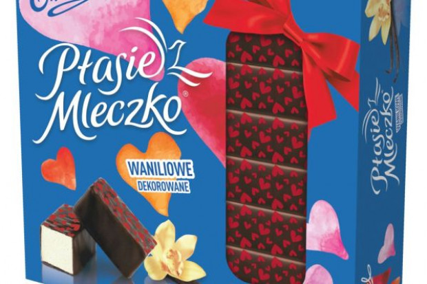 fot. materiały prasowe Walentynkowe Ptasie Mleczko w serduszka od E.Wedel