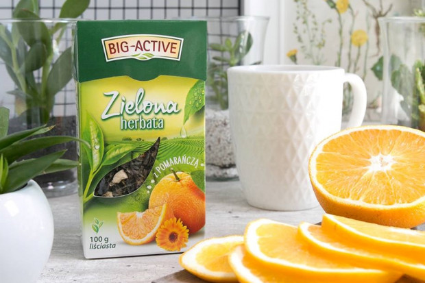 fot. facebook.com/BigActiveTea Big-Active prezentuje kampanię reklamową zielonych herbat