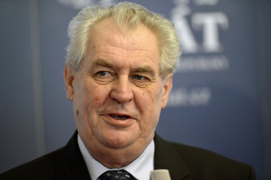 Milosz Zeman, fot. mat. pras. Czechy: Milosz Zeman wygrał wybory prezydenckie