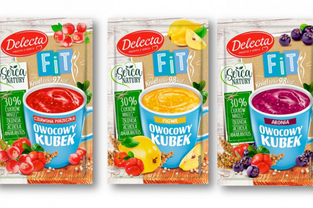 fot. materiały prasowe Delecta wprowadziła kisiel z dodatkiem superfoods