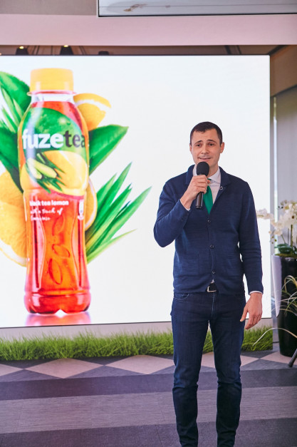 Stoyan Ivanov, dyrektor generalny Coca-Cola Poland Services, fot. materiały prasowe Zdjęcie numer 1 - galeria: Coca-Cola poszerza swoje portfolio o nowy napój Fuzetea (galeria)