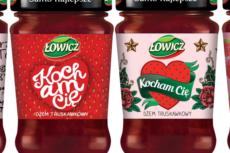 fot. materiały prasowe Łowicz z walentynkową edycją dżemów