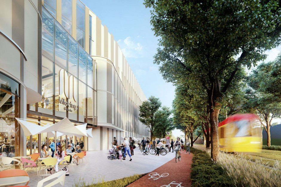 wizualizacja: materiały prasowe Warszawa: Trzy czwarte Galerii Młociny jest wynajęte