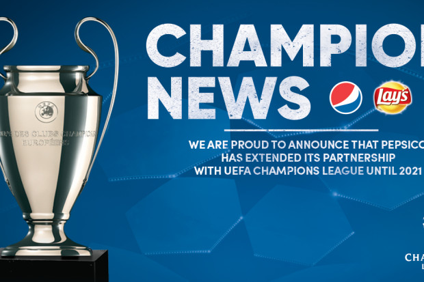 fot. materiały prasowe PepsiCo przedłuża umowę sponsorską z Ligą Mistrzów UEFA