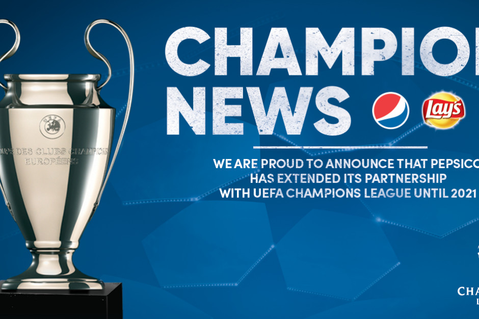 fot. materiały prasowe PepsiCo przedłuża umowę sponsorską z Ligą Mistrzów UEFA