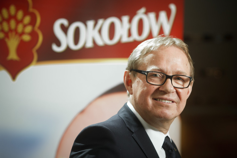 Bogusław Miszczuk, prezes Sokołów S.A., fot. PTWP Sokołów przejmuje Gzellę