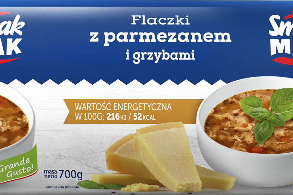 fot. mat. pras. SmakMak wprowadza flaczki z parmezanem i grzybami