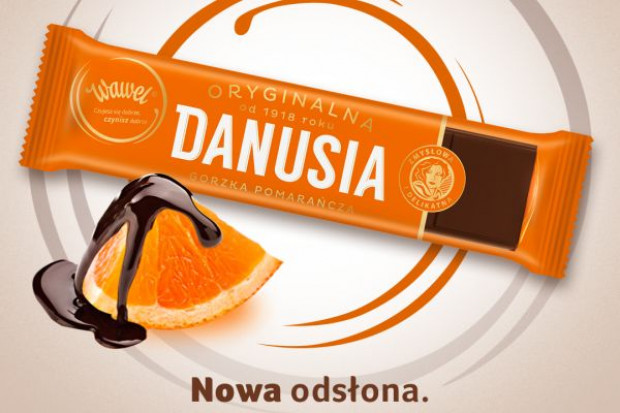 fot. materiały prasowe Wawel: czekoladka Danusia w nowej odsłonie i w nowym smaku