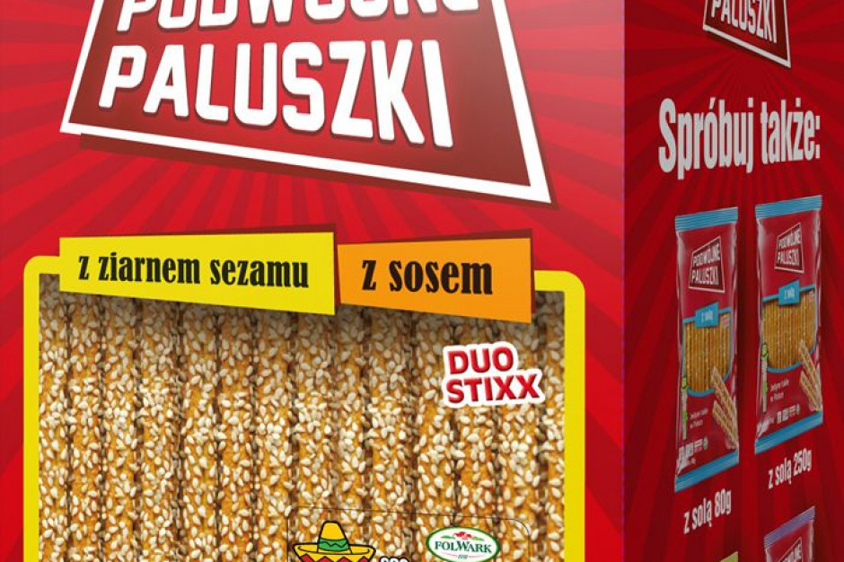 fot. materiały prasowe Nowa linia podwójnych paluszków z sosami Folwark