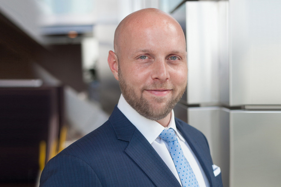 Tom Listowski, partner, dyrektor działu powierzchni przemysłowych i magazynowych na Europę Środkowo-Wschodnią w firmie Cresa/ fot. materiały prasowe Wysoki popyt na powierzchnie magazynowo-produkcyjne w Polsce będzie utrzymany