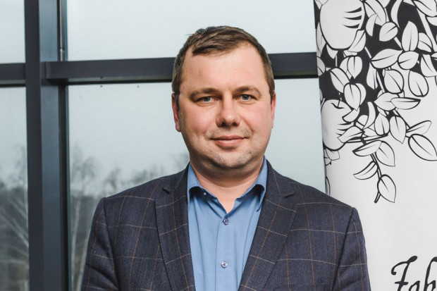 Hubert Woźniak, prezes Organizacji Producentów Rajpol. Fot. materiały prasowe Prezes Rajpolu: Zainteresowanie dobrym polskim jabłkiem jest duże