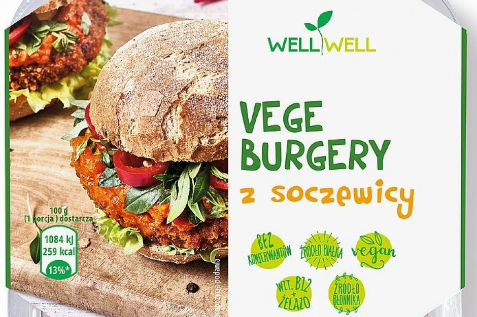 fot, materiały prasowe Vege burgery z soczewicy od Well Well
