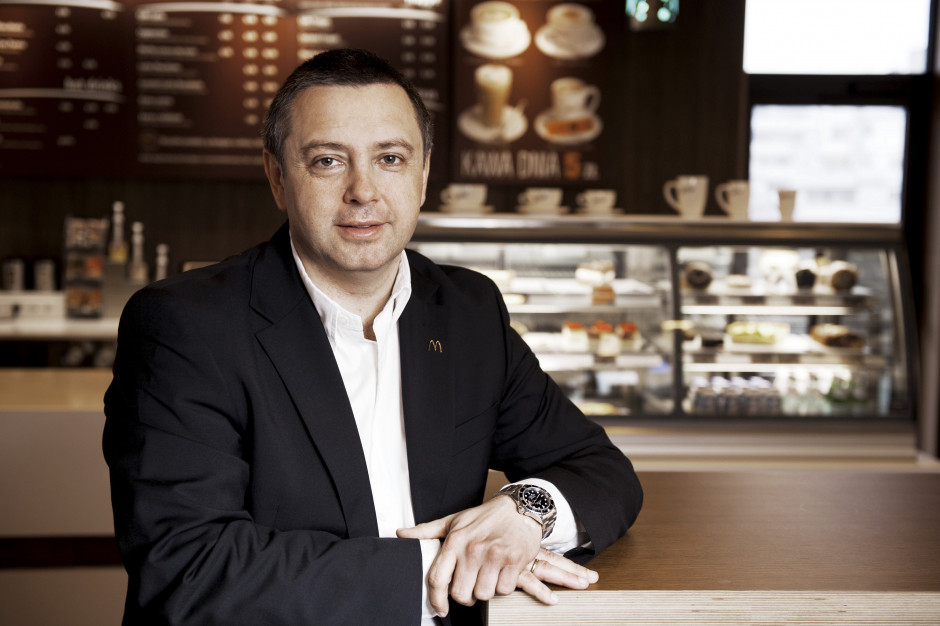 Piotr Jucha; Fot: materiały prasowe Polak w globalnym kierownictwie korporacji McDonald’s