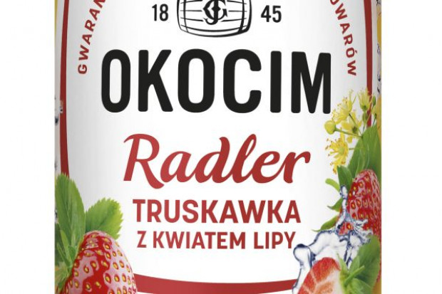 fot. materiały prasowe Nowość marki Okocim - truskawkowo-lipowy smak lata