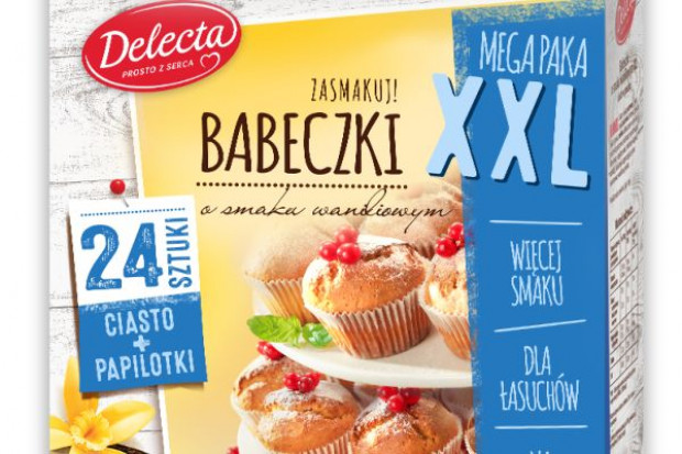 fot. materiały prasowe Nowość od Delecta - Babeczki XXL, czyli megapaka dla łasuchów
