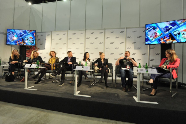 Wiktoria Górecka, Aga Kozak, Karolina Liberka, Jacek Sadowski, Anna Seroczyńska, Karolina Osuch, Grzegorz Targosz, Anna Wrona; fot.: PTWP FoodShow 2018: Foodporn – krótka historia o pożądaniu wobec jedzenia (relacja)