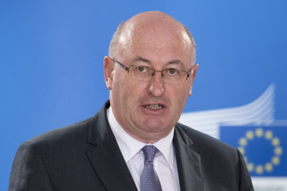 Phil Hogan, komisarz UE ds. rolnictwa. © European Union 2015 - EC. Fot. Ansotte Etienne Phil Hogan w Jasionce: Część państw UE zgadza się na wyższe dopłaty na WPR po Brexicie