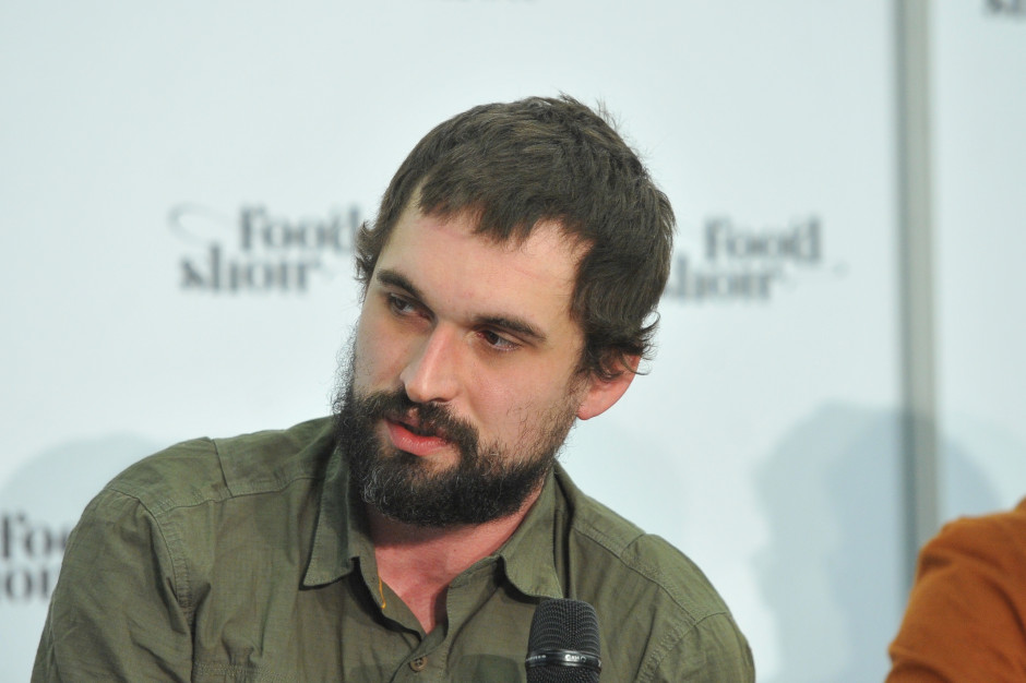 Kuba Faron, właściciel Żurowni; fot. PTWP Żurownia na FoodShow: Regionalność jest super