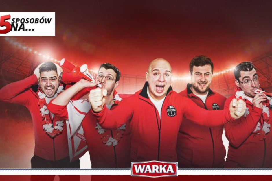 fot. materiały prasowe Marka Warka z nową piłkarską kampanią