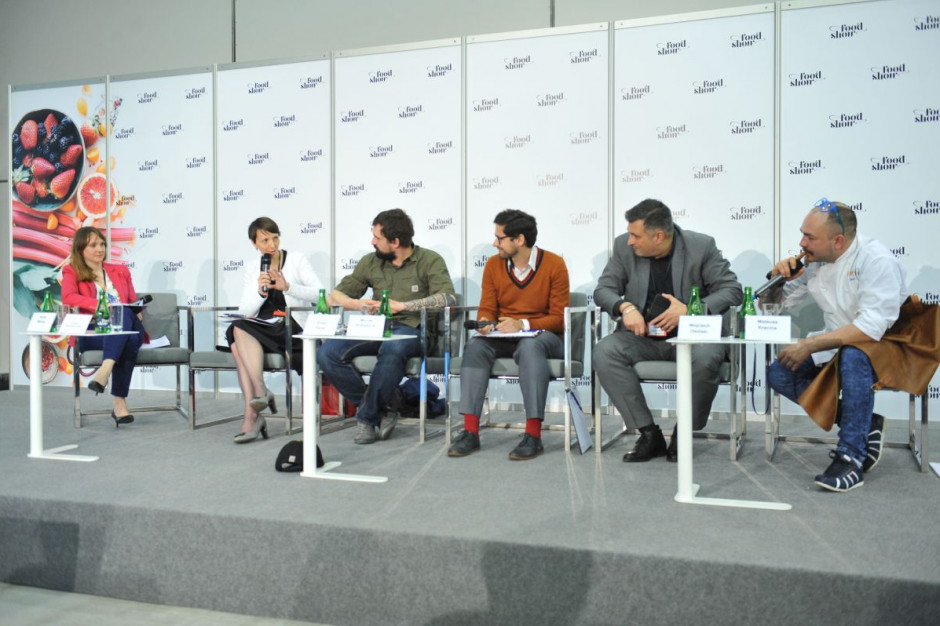 Anna Wrona, Karolina Buczkowska-Gołąbek, Kuba Faron, Michał Sobieszuk, Wojtek Osiński, Mateusz Kręcina; fot. PTWP Food Show 2018: Mała kulinarna ojczyzna – klienci chcą jeść to, co najlepsze w okolicy (relacja)