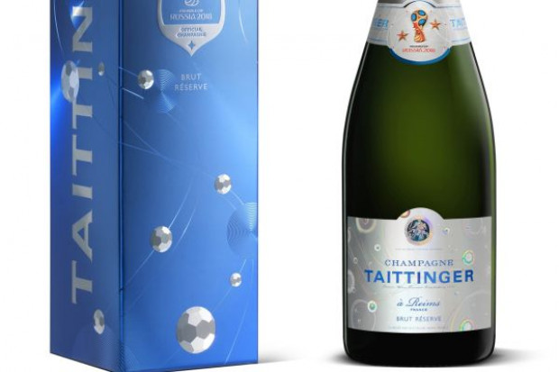 fot. materiały prasowe Maison Taittinger wprowadza na rynek szampana z okazji piłkarskich mistrzostw świata w Rosji