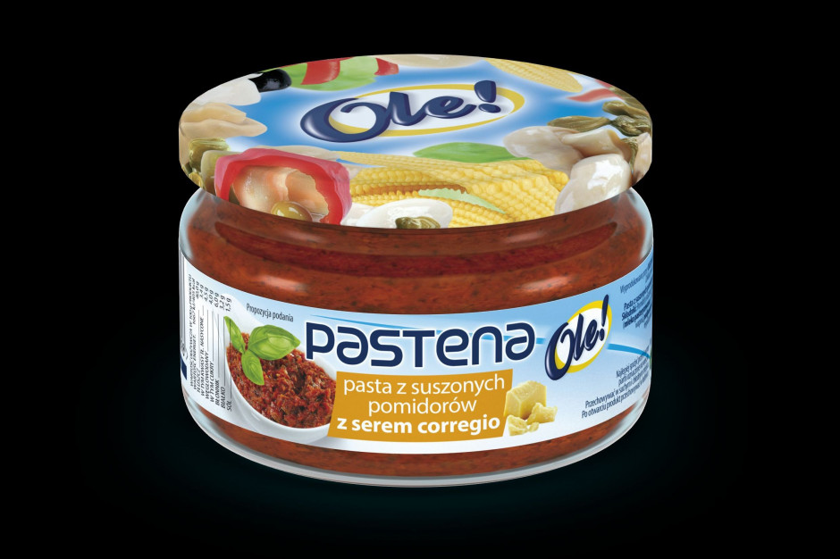 Pastena – pasta z suszonych pomidorów z serem corregio OLE!