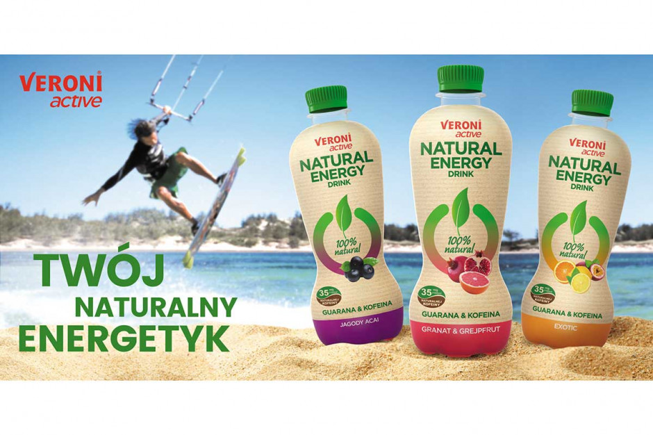 Rusza wielka kampania marketingowa Veroni active Natural Energy Drink