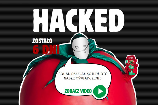 fot. materiały prasowe Kampania promocyjna. Media ketchupu Kotlin przejęte przez nieznanych sprawców
