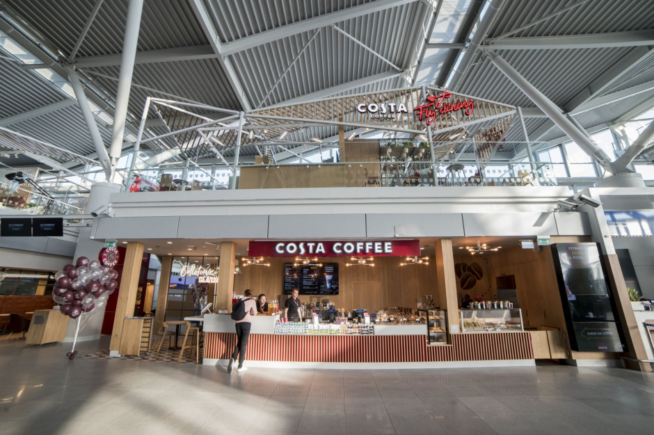 fot. materiały prasowe Costa Coffee: Restauracyjny koncept marki na warszawskim lotnisku (zdjęcia)