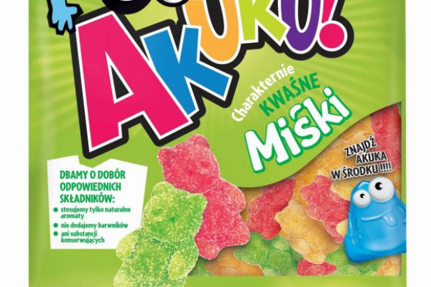 fot. materiały prasowe Metamorfoza i rebranding żelków Akuku! od Colian
