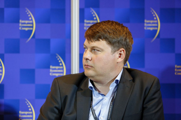 Artur Jastrząb, wiceprezes zarządu Żywiec Zdrój SA. Fot. PTWP Wiceprezes Żywiec Zdrój na EEC 2018: Na konsumpcję wody duży wpływ ma trend prozdrowotny