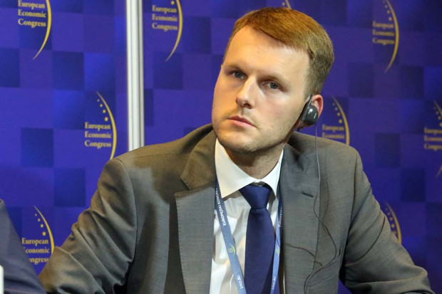 Cezary Miksa, dyrektor nadzorujący rynki Bliskiego Wschodu i Afryki Asseco, fot.: PTWP Asseco na EEC: W Afryce potrzebne są dobry research i wsparcie polskich placówek