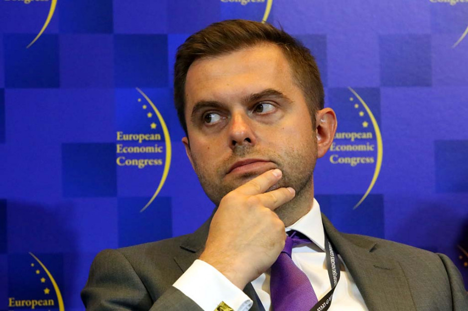 Janusz Władyczak, Korporacja Ubezpieczeń Kredytów Eksportowych SA - prezes zarządu; fot.: PTWP KUKE na EEC o Afryce: Trzeba znać rynek i klienta