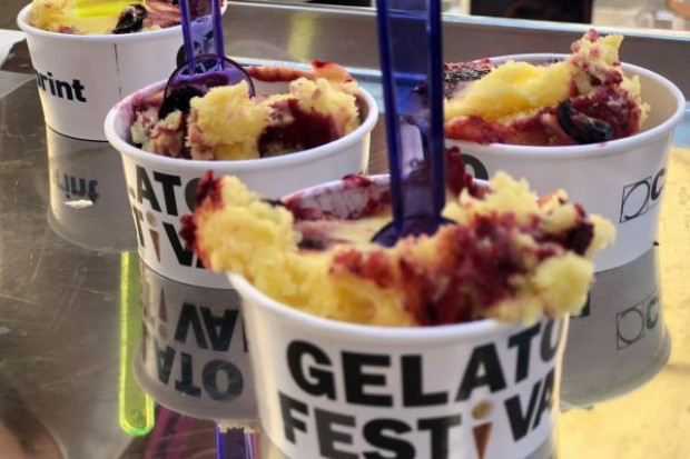 fot. materiały prasowe Podczas dwóch dni Gelato Festival w Warszawie zjedzono ponad dwie tony lodów