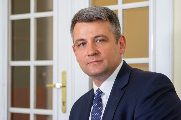 Tomasz Pisula, prezes Polskiej Agencji Inwestycji i Handlu. Fot. Piotr Waniorek/PTWP Prezes PAIH: Kraje pozaunijne są zainteresowane polskimi technologiami przetwórstwa żywności (wideo)