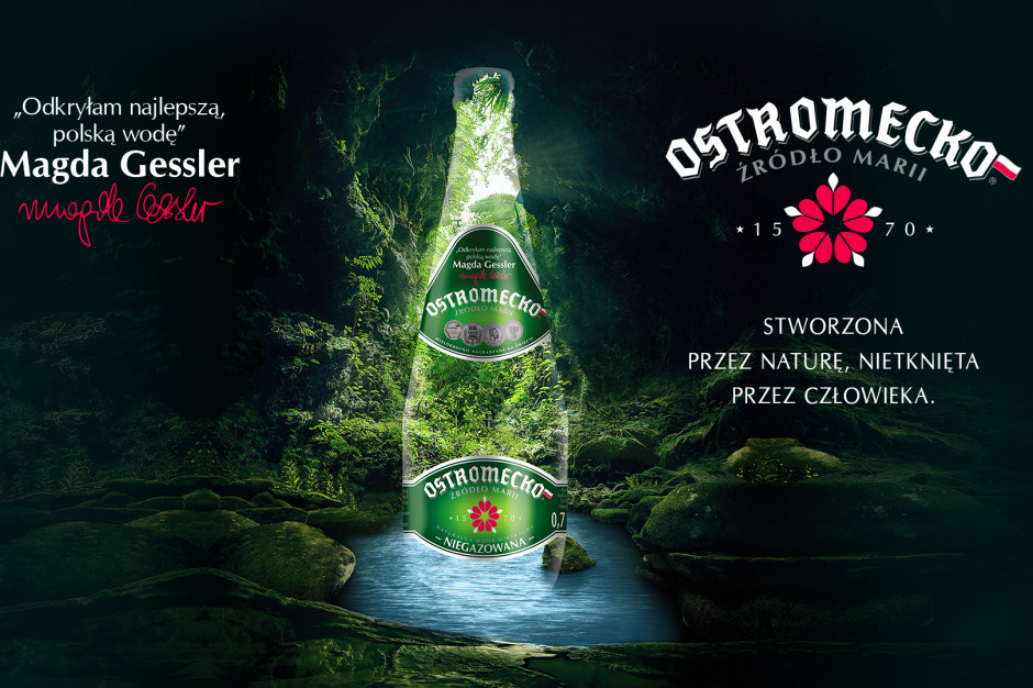 fot. materiały prasowe Woda mineralna Ostromecko w nowej odsłonie