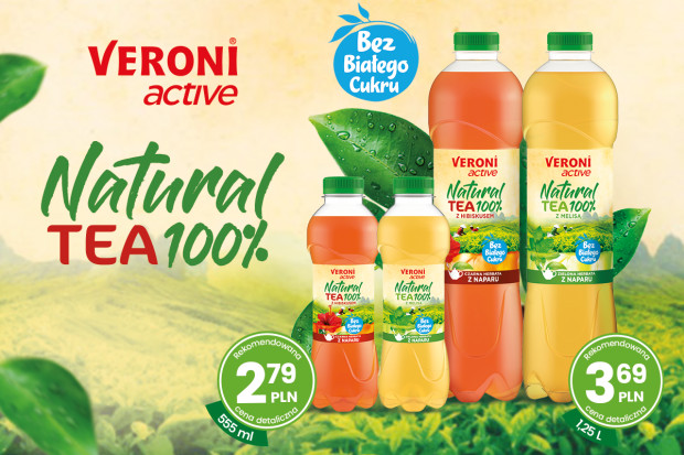 Veroni active Natural Tea 100% – Naturalne herbaty z naparu