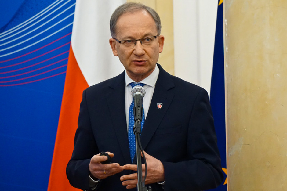 Paweł Cybulski, wiceszef KAS, fot. mf.gov.pl Wiceszef KAS: Liczba kontroli w firmach spadła o połowę rok do roku