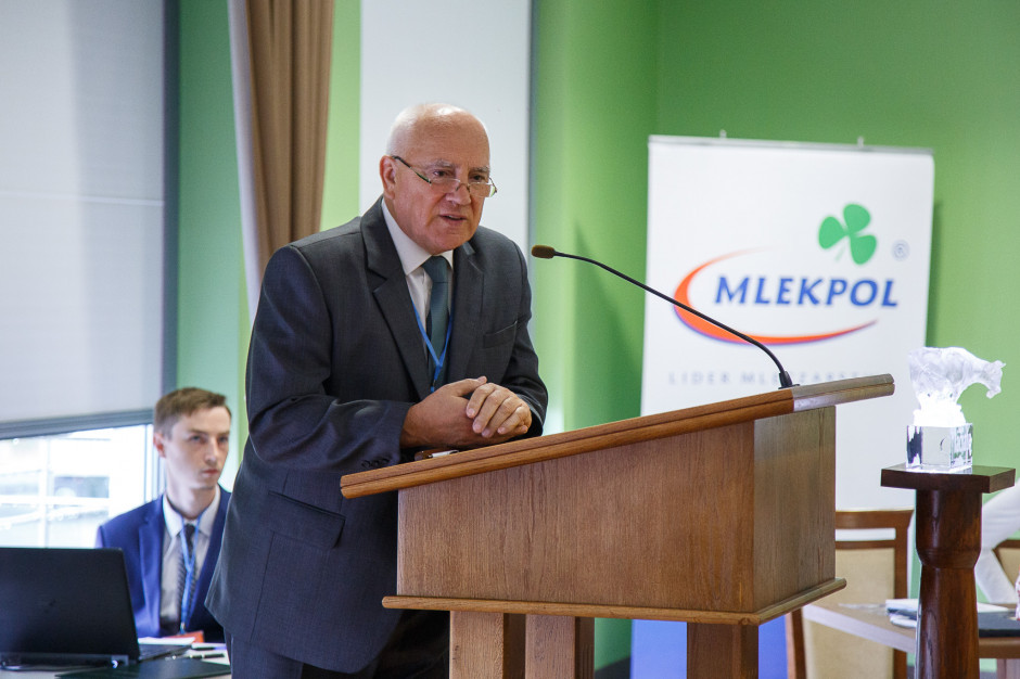 Edmund Borawski, prezes Mlekpolu /fot. Mlekpol Mlekpol: Rekordowe 300 mln zł na inwestycje w 2018 r.