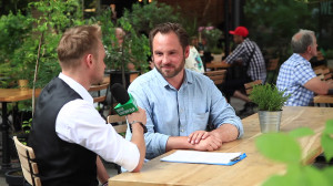 Krzysztof Cybruch, odpowiedzialny za koncept Bazar Koszyki, fot. PTWP Krzysztof Cybruch: Rynek gastronomiczny przeżywa swój renesans (wideo)