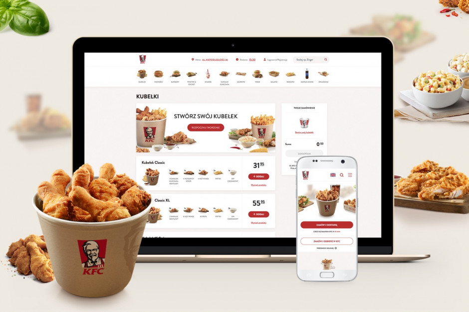 KFC inwestuje w e-commerce
