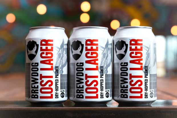 fot. Brewdog Tesco i Booker wprowadzają markę piwa Lost Lager