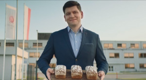 Michał Zajezierski, fot. za YouTube Michał Zajezierski z piekarni Nowel po raz drugi w reklamie Lidla (wideo)