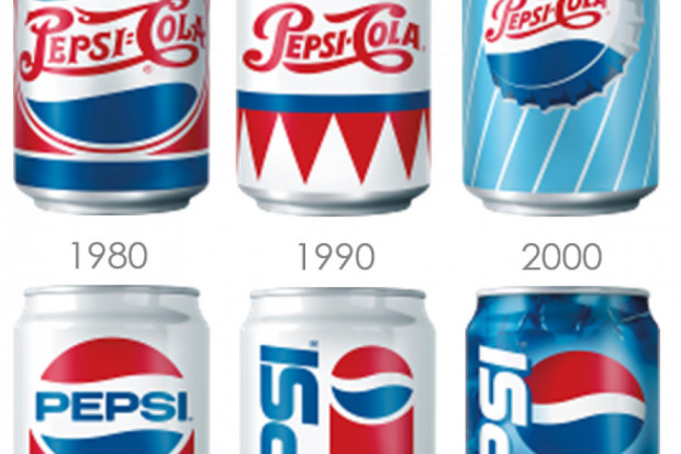 fot. Pepsi Pepsi promuje swoje napoje w puszkach z dawnych dekad