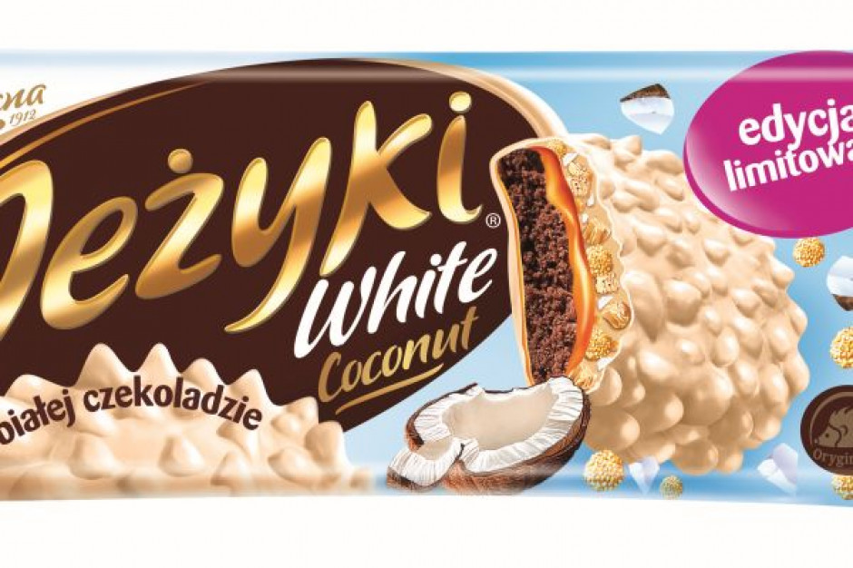 fot. materiały prasowe Goplana z limitowaną edycją Jeżyków White Coconut