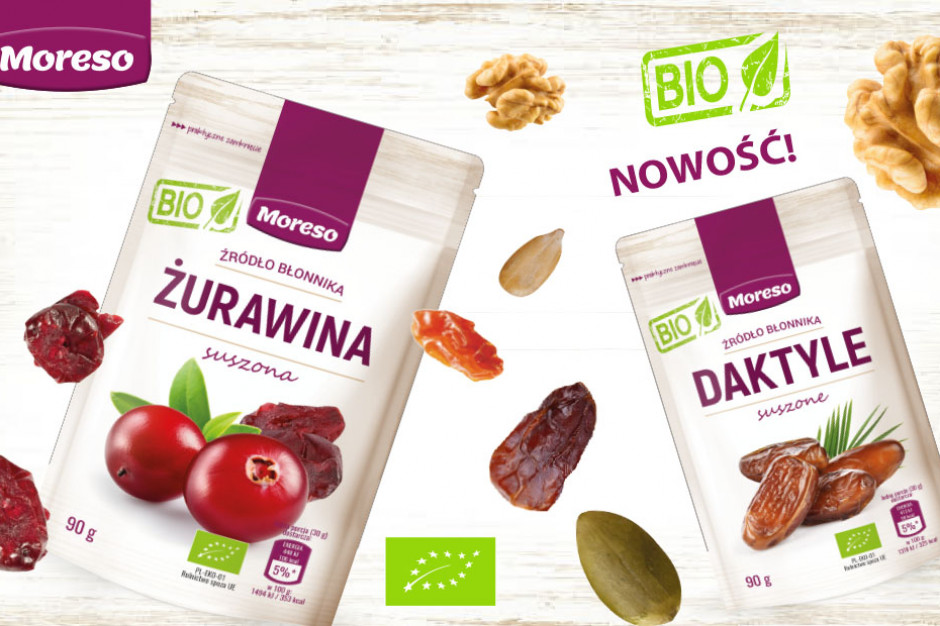 fot. materiały prasowe ROS-SWEET: Produkty BIO to przyszłość. Marka Moreso wprowadza nową linię bakalii