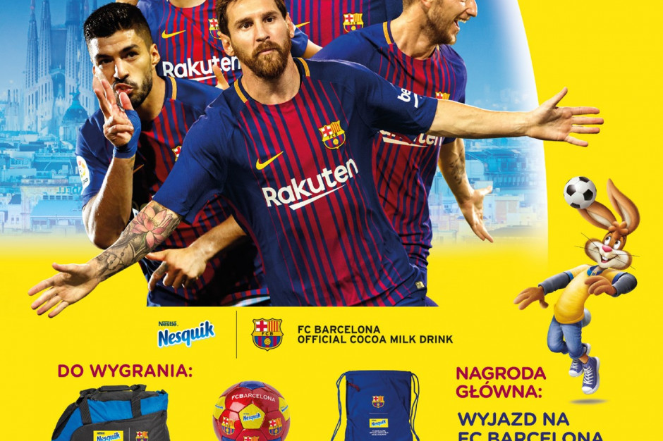 fot. materiały prasowe Nesquik współpracuje z FC Barcelona