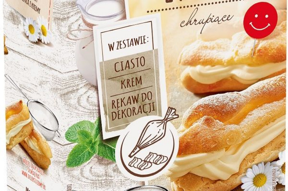 fot. materiały prasowe Delecta wprowadza do oferty ciastka eklerki
